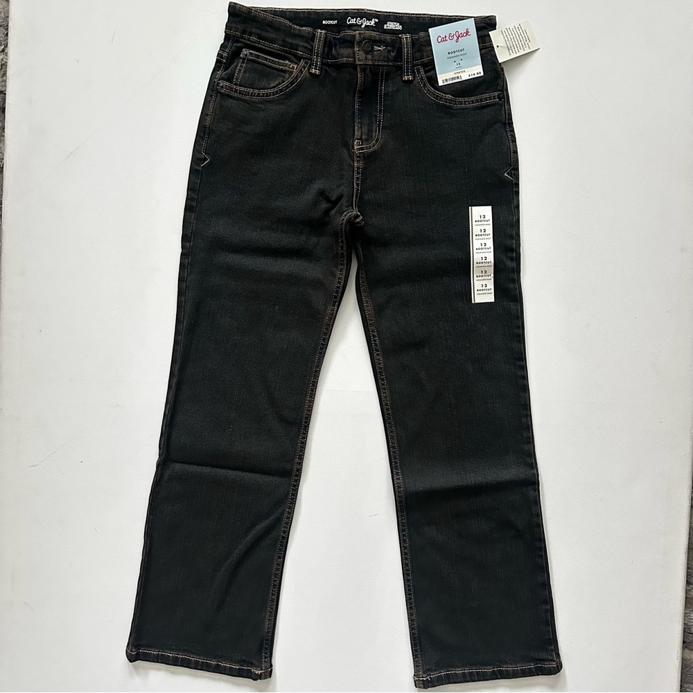 Cat & Jack Boys Bootcut Jeans Size 12